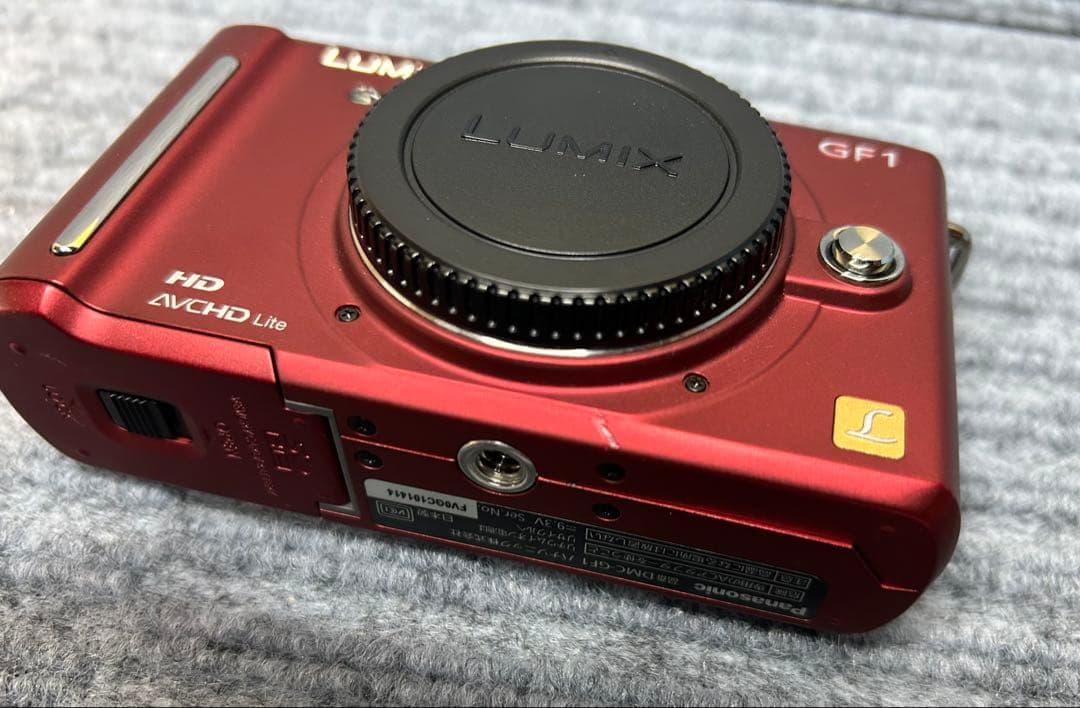 パナソニック デジタルガメラ GF1 レッド DMC-GF1C
