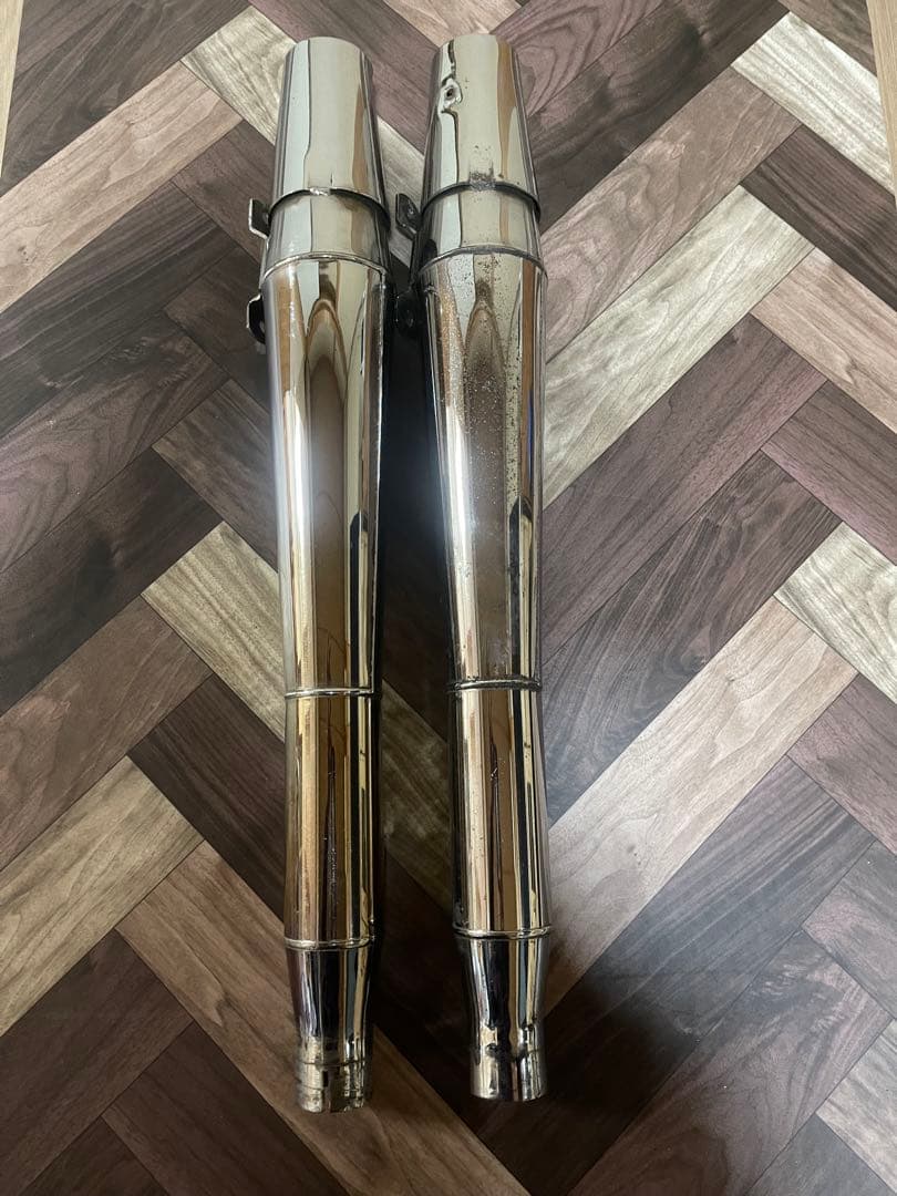 ハーレー　マフラー　サンダーヘッダー　ツーリング　ロードキング