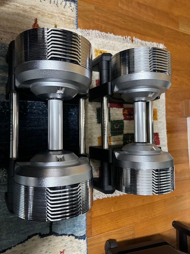 PROVERBELL プロバーベル 可変式ダンベル 32.5kg 2個セット②