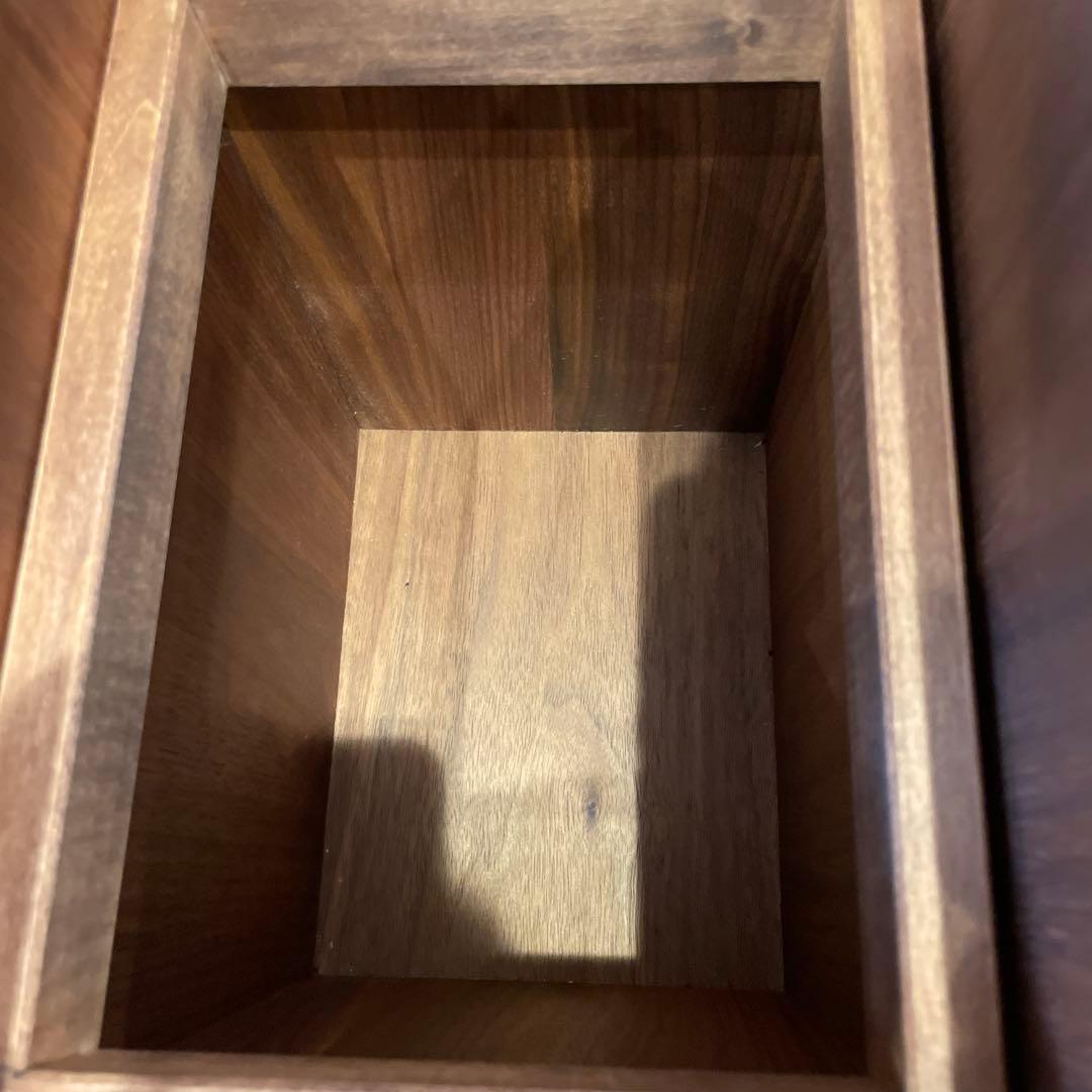 マルミヤ 高級木製ダストボックス ゴミ箱 木製