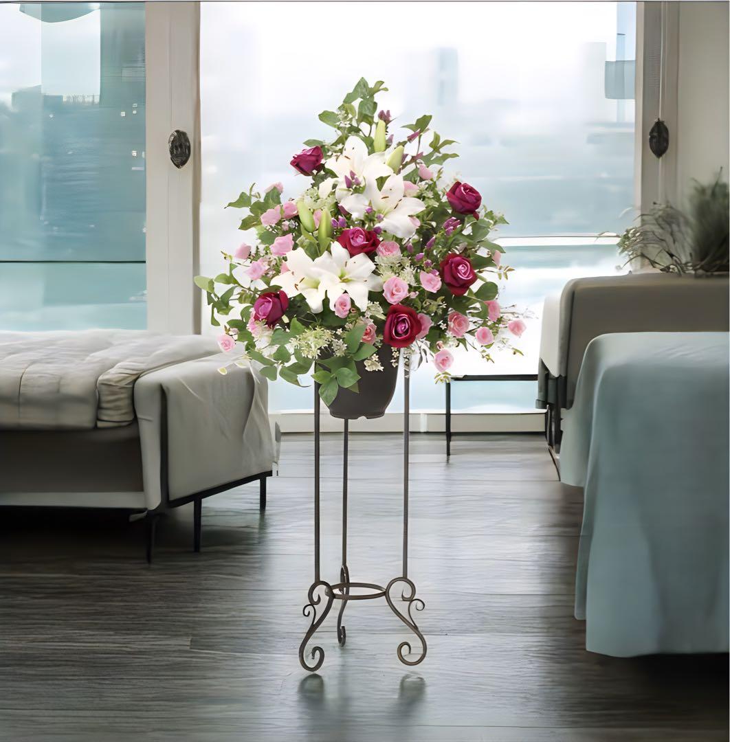 光触媒　人工観葉植物　ウォールグリーン　フェイクグリーン　ロイヤルスタンド1.3