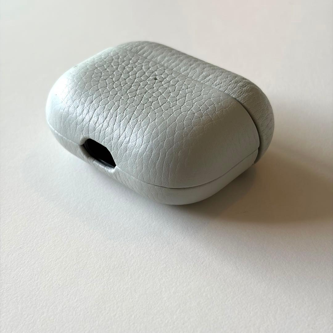 【美品】AirPods Pro（第2世代）・付属品未使用・レザーケース付き