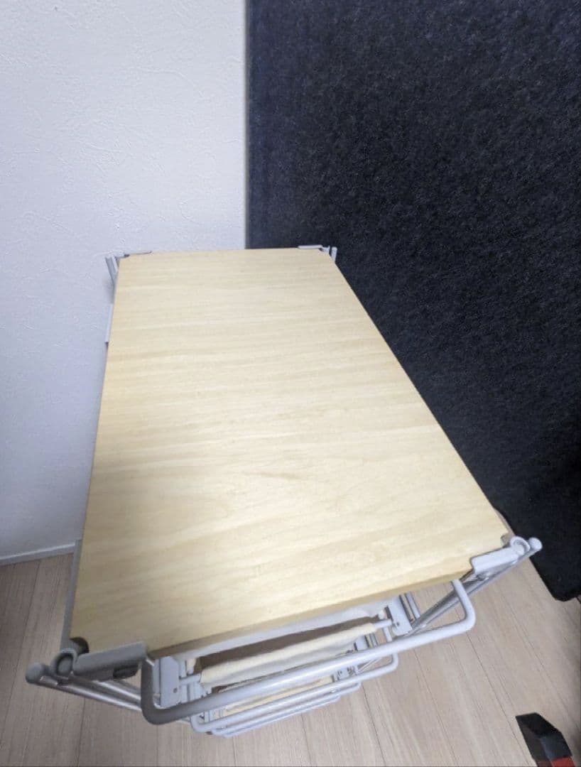 無印良品スチールユニットシェルフ幅28cm　4段棚収納　キッチンラック