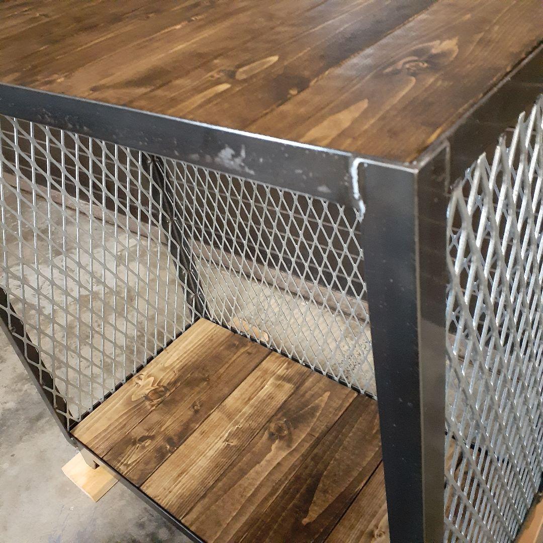 アイアン　シェルフ　ラック　インダストリアル　シューズラック　オープンラック　棚