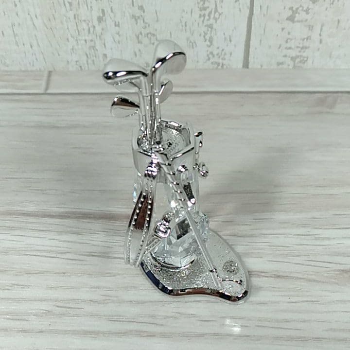 SWAROVSKI スワロフスキー ゴルフクラブ　クリスタル　置物　663844