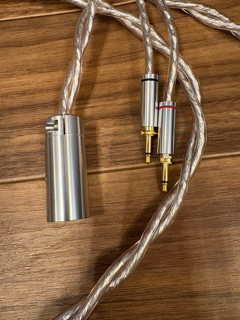 final用シルバーコートケーブル　XLR4pin　3m