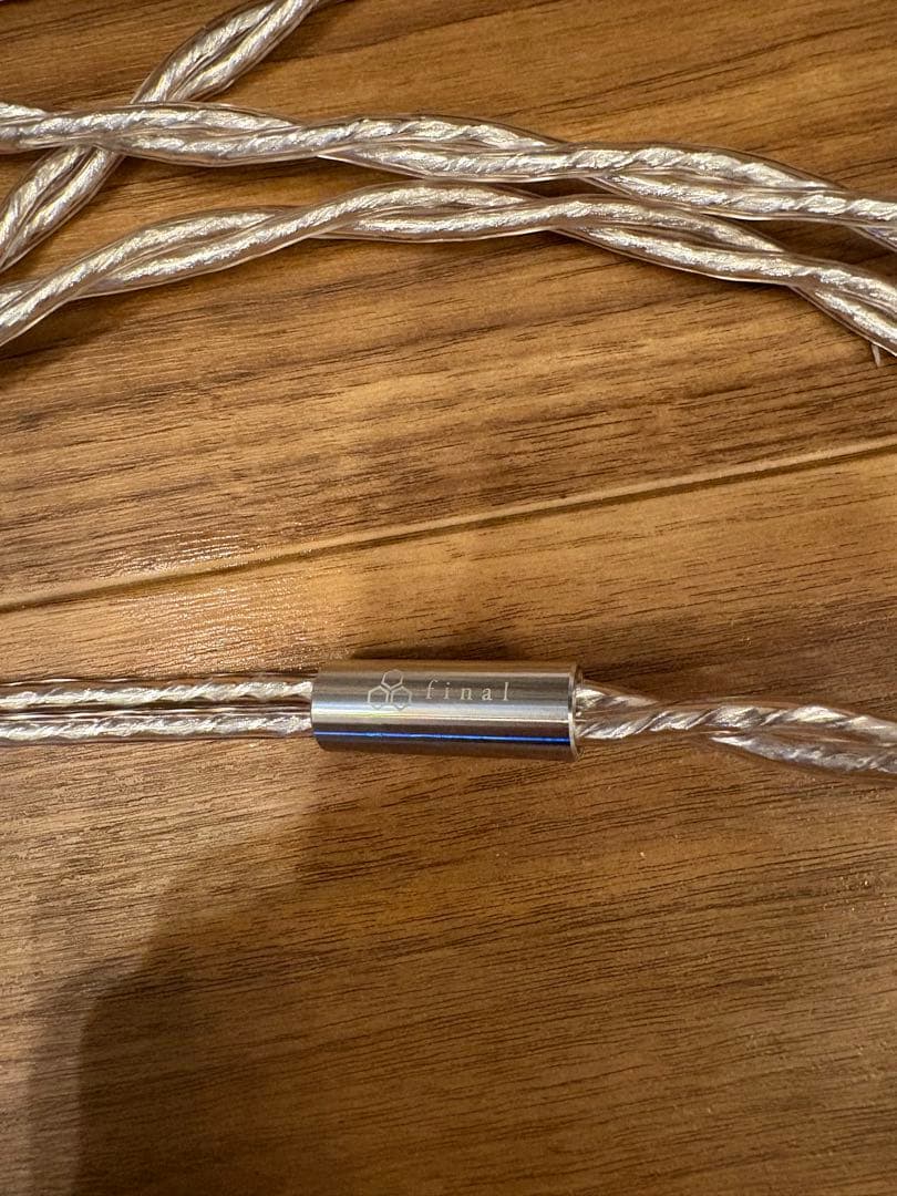 final用シルバーコートケーブル　XLR4pin　3m