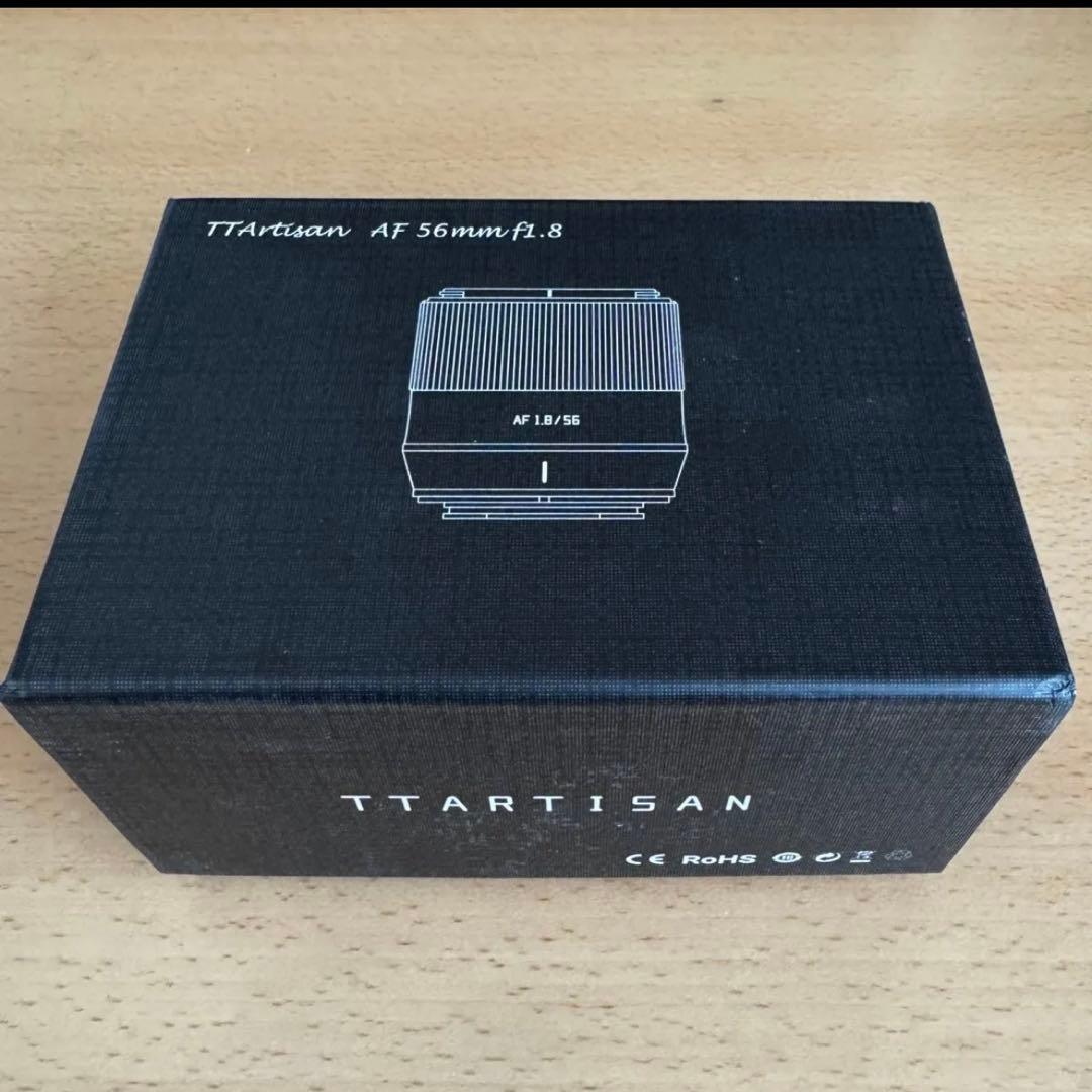 新品未開封 TTArtisan AF56mm f1.8 レンズ Xマウント用
