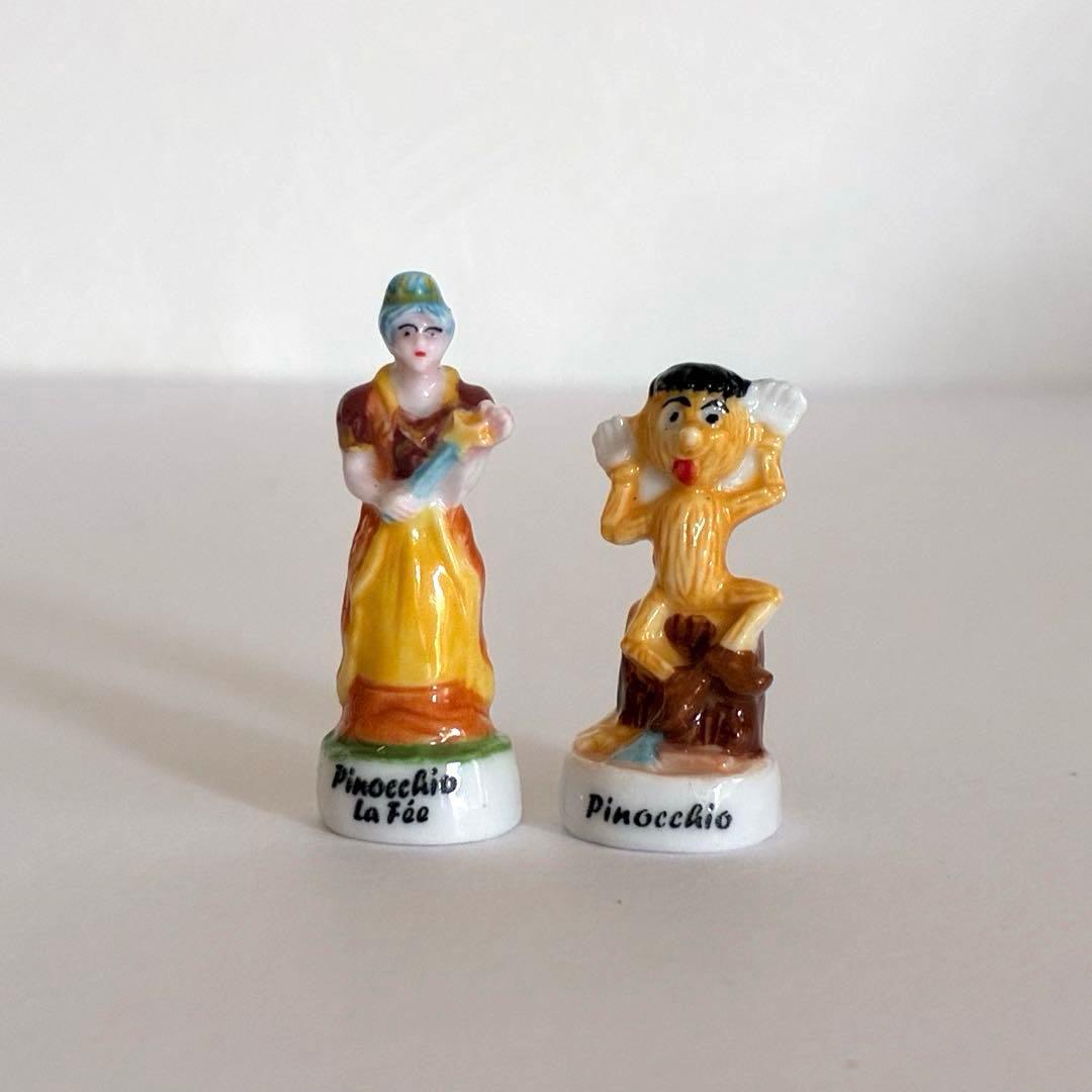 専用　フェーブ　ピノキオ　希少品　ヴィンテージ　美品　フランス　童話　陶器　置物