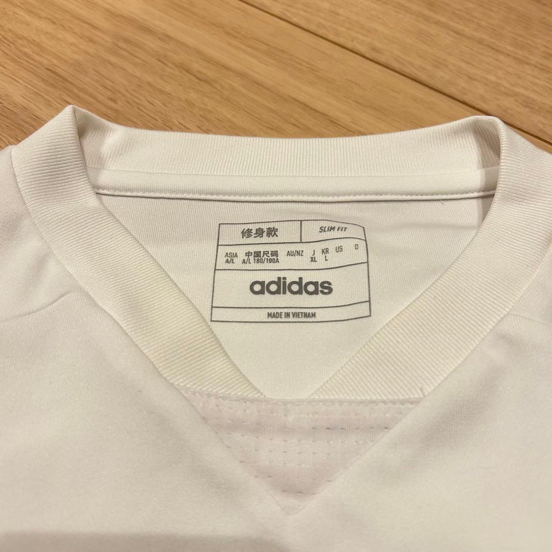 【美品】マリノス adidas アディダス 練習着 トレーニングウェア