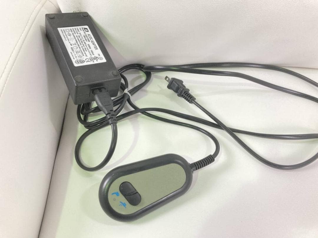 電動リクライニングソファ シングルソファ 白 ホワイト マツエク 店舗什器