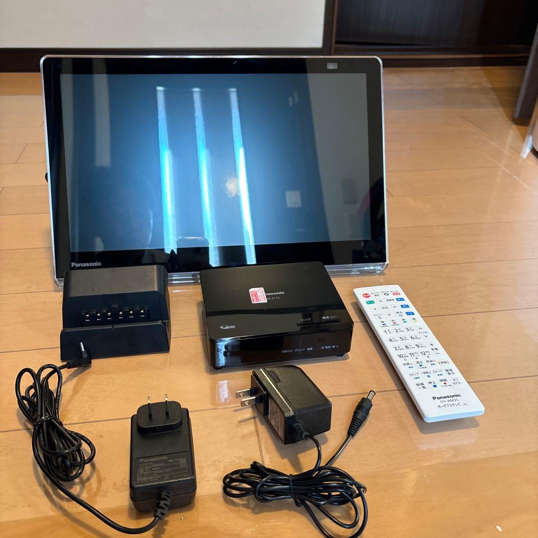 パナソニック ポータブル防水液晶テレビ UN-15L11-KJ リモコン付