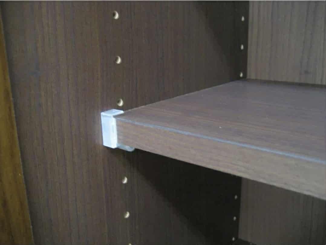 DINOS　木製ミラー付き収納ラック