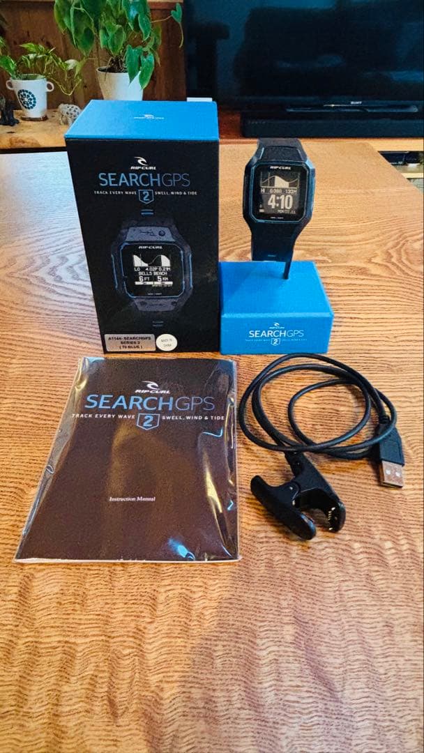 Rip Curl Search GPS 2 青　サーフィン　防水腕時計