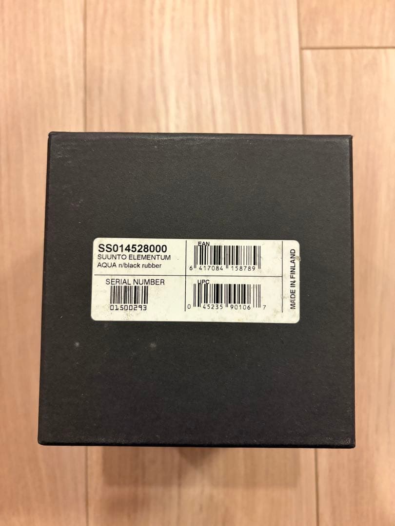 SUUNTO ELEMENTUM AQUA スント エレメンタム アクア 黒