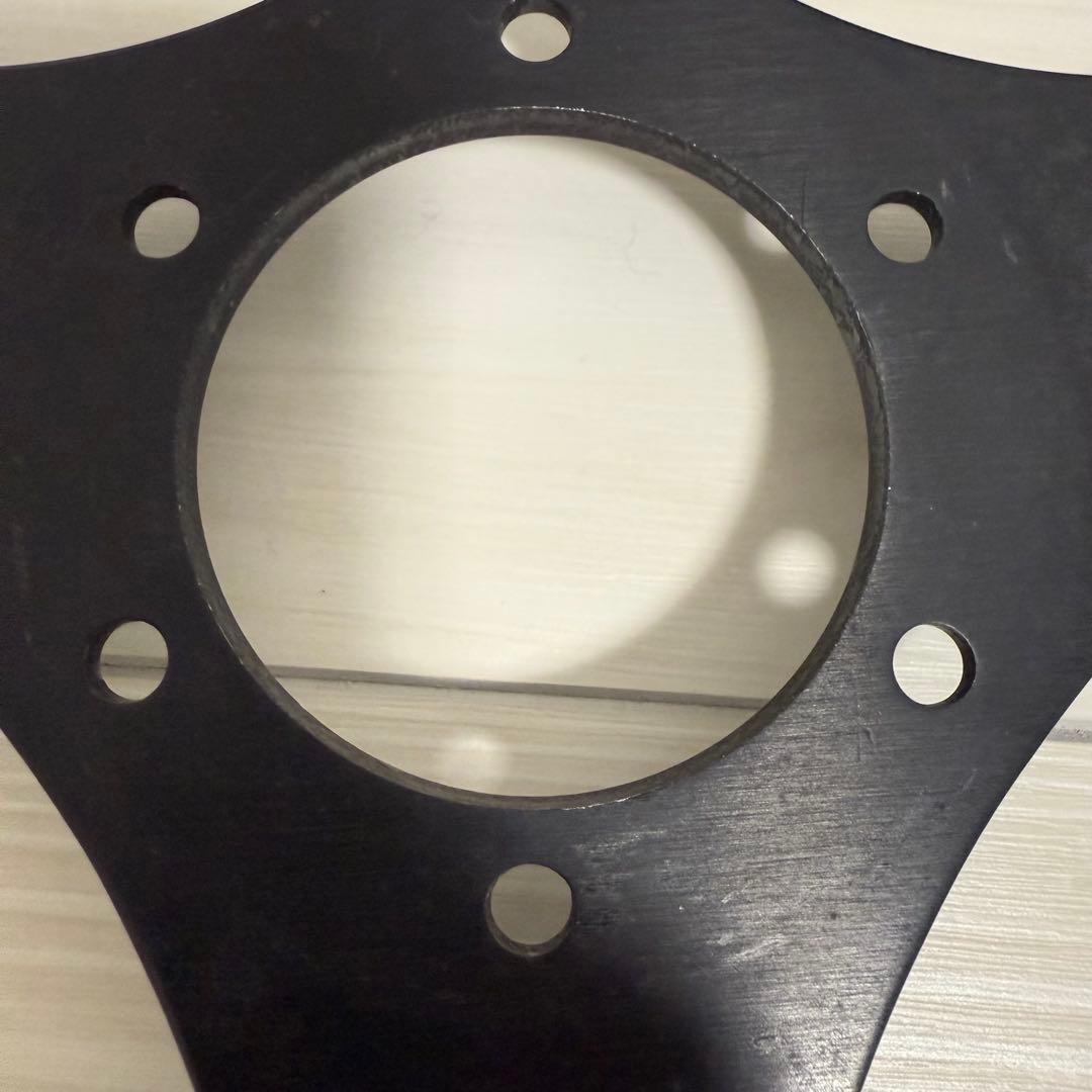 良品 MOMO JACKIE STEWART レザー巻 ステアリング 35cm