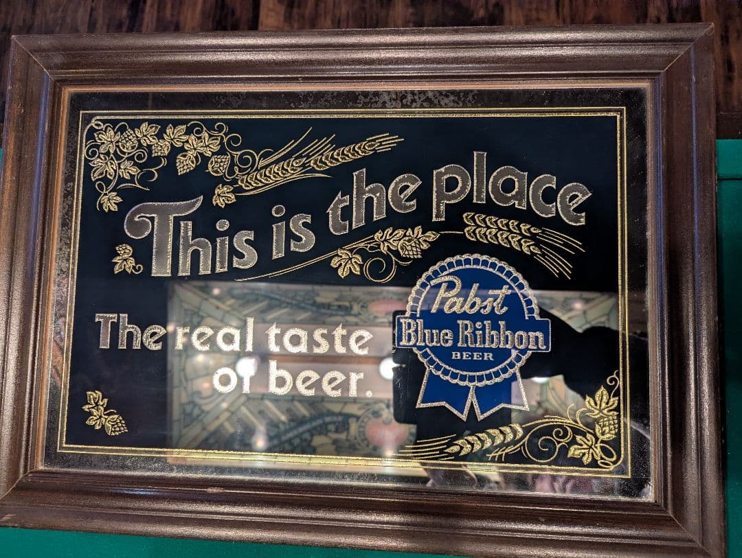 Pabst Blue Ribbon　パブミラー