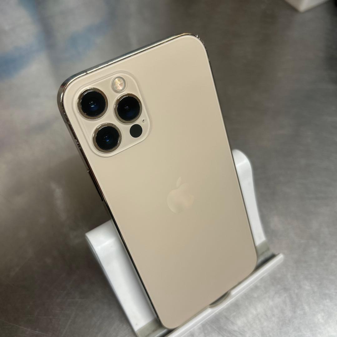 フ*ル様 美品 iPhone 12 Pro ゴールド　本体　256GB バッテリ