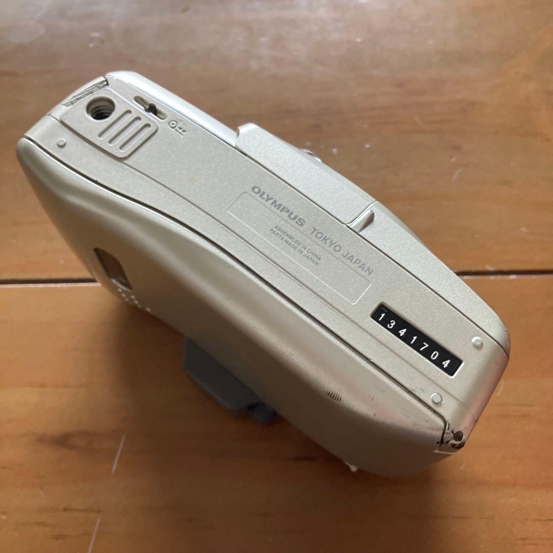 OLYMPUS μ ZOOM 140 VF シルバー フィルムカメラ