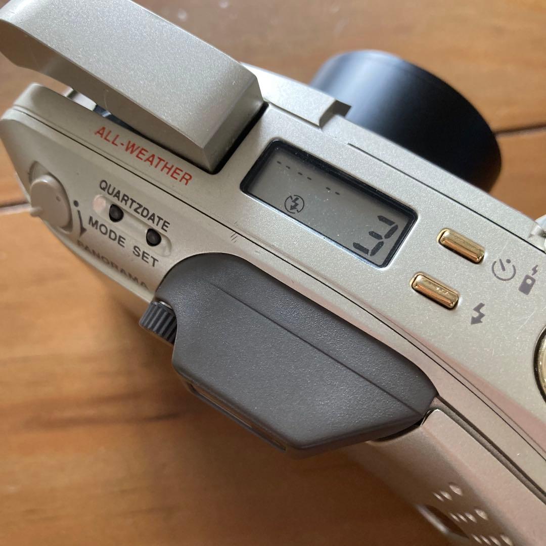 OLYMPUS μ ZOOM 140 VF シルバー フィルムカメラ