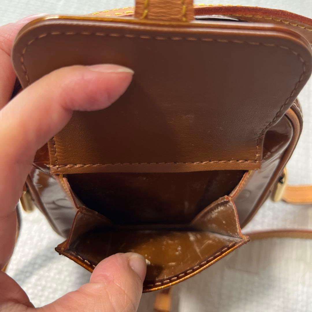 専用　モノグラムヴェルニ　ミニショルダーバッグ