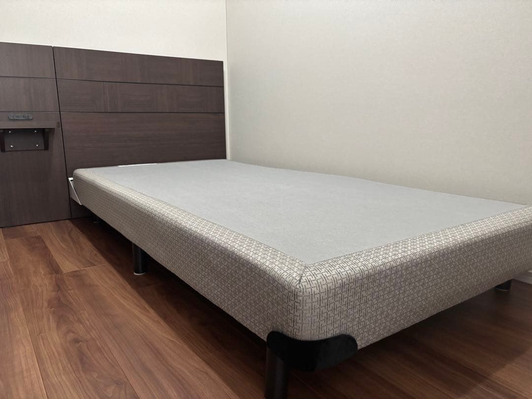 大塚家具 シングルベッドフレーム ダークブラウン