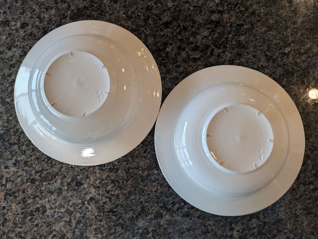 *新品未使用*　岡田直人　縁しのぎ深皿２枚