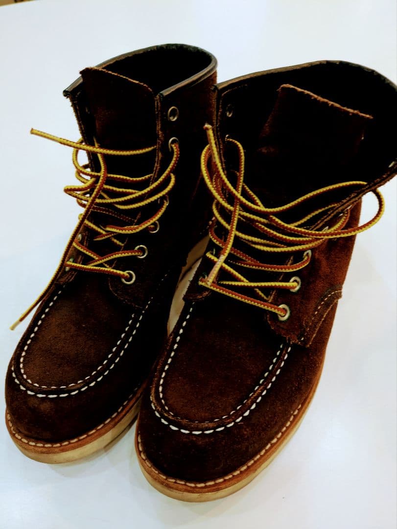 レッドウィング　アイリッシュセッター　ブラウン スエード ブーツ