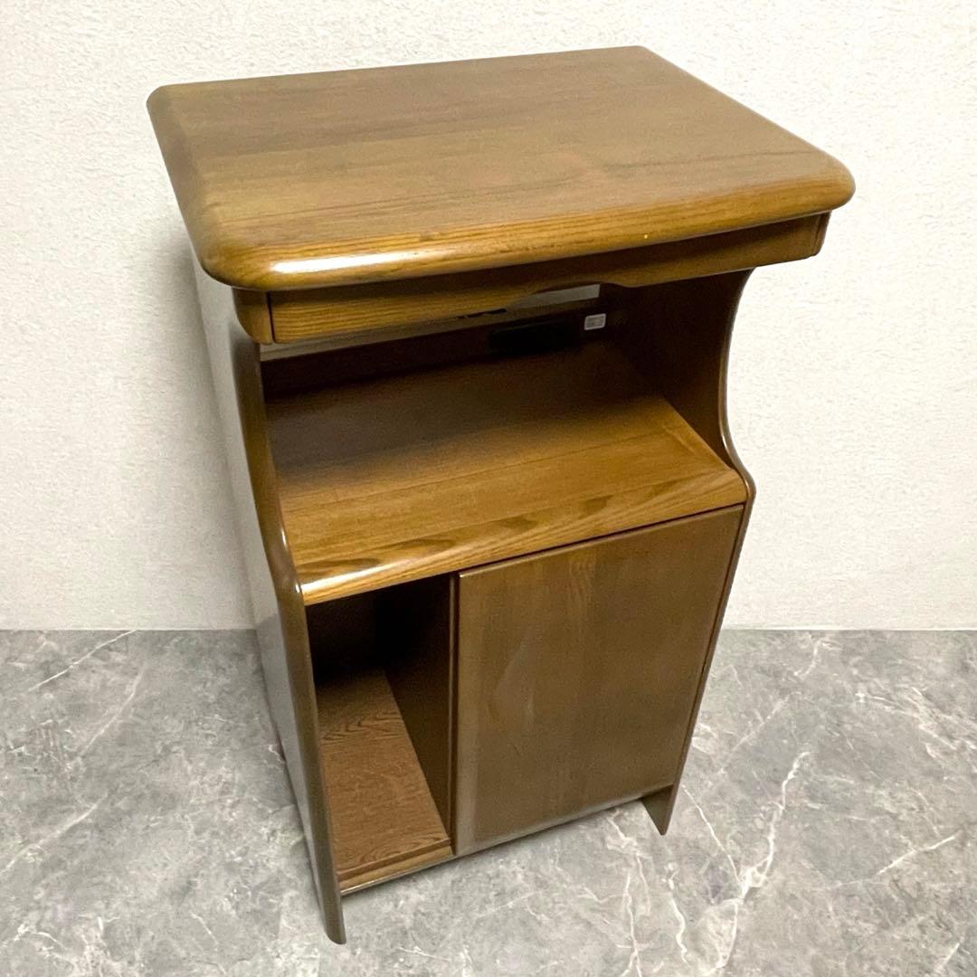 karimoku カリモク家具　電話台　ファックス台　キャビネット　コンソール