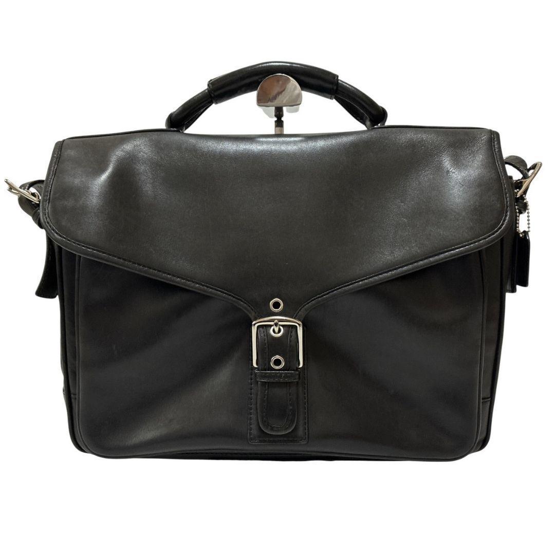 美品✨COACH コーチ ビジネスバッグ 2way A4収納可 ショルダー 本革