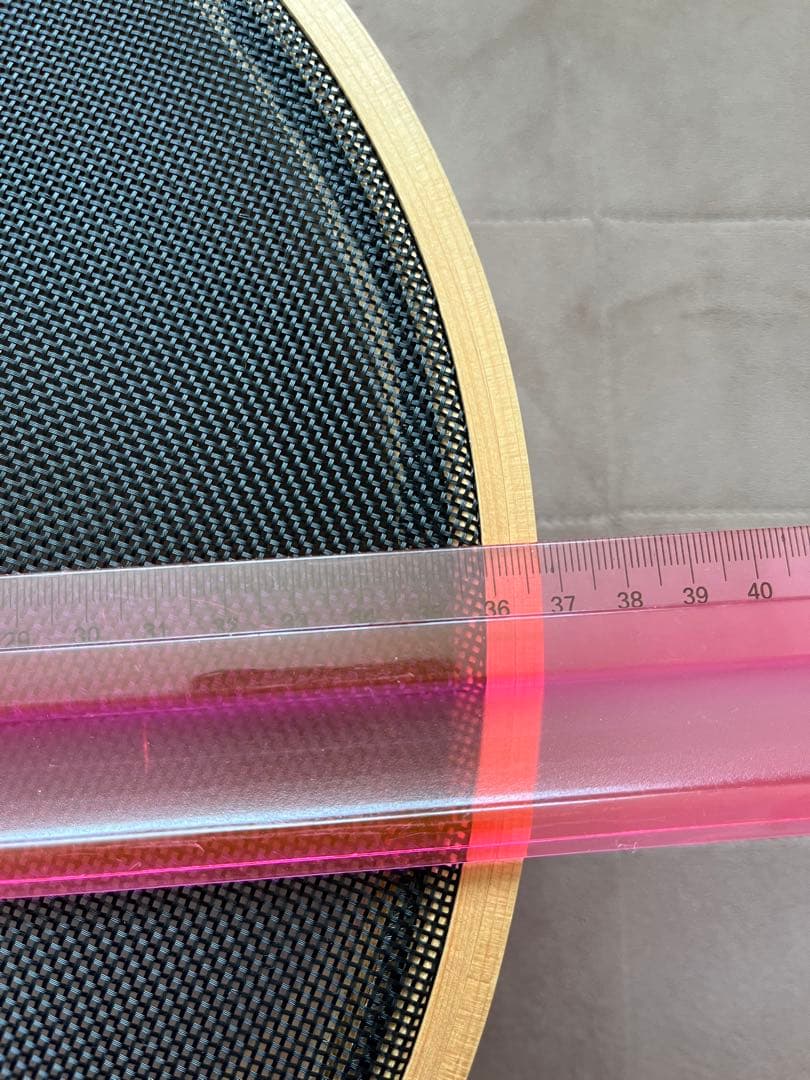 木製　円形　メッシュふるい 36cm 裏こし器