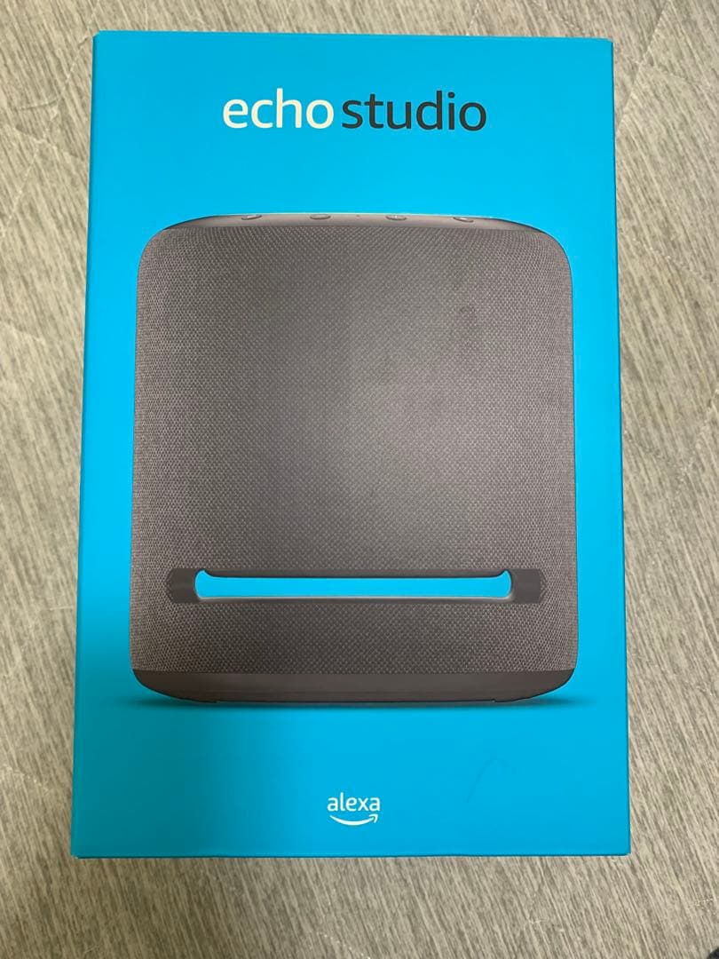 Echo Studio スピーカー　2個セット　オーディオケーブル付き