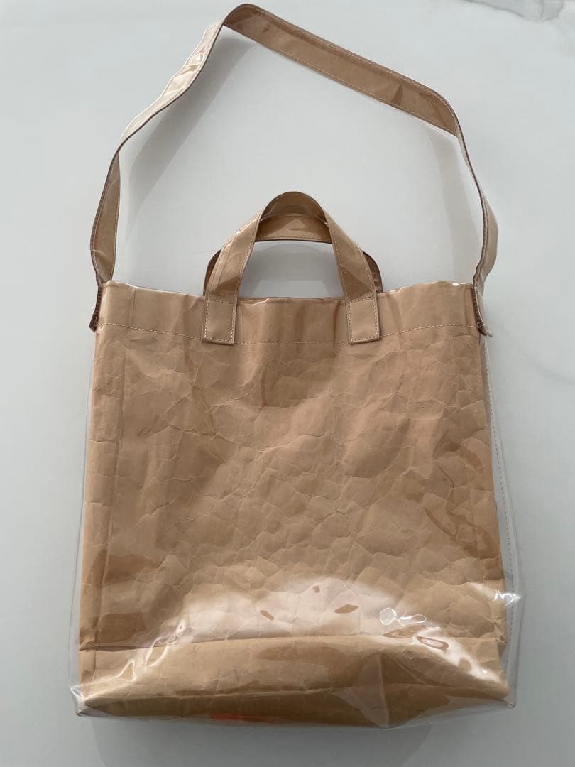 コムデギャルソンシャツ PVCトートバッグ