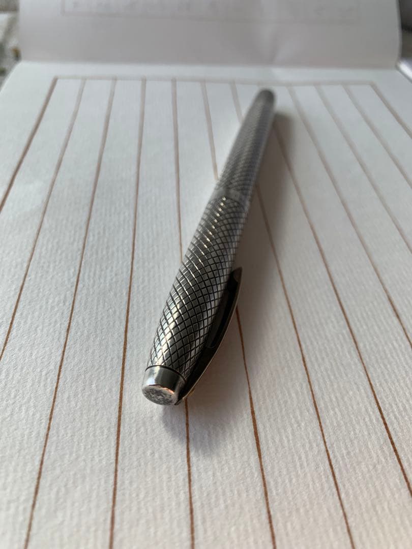 Sheaffer インペリアル シルバー万年筆 14K