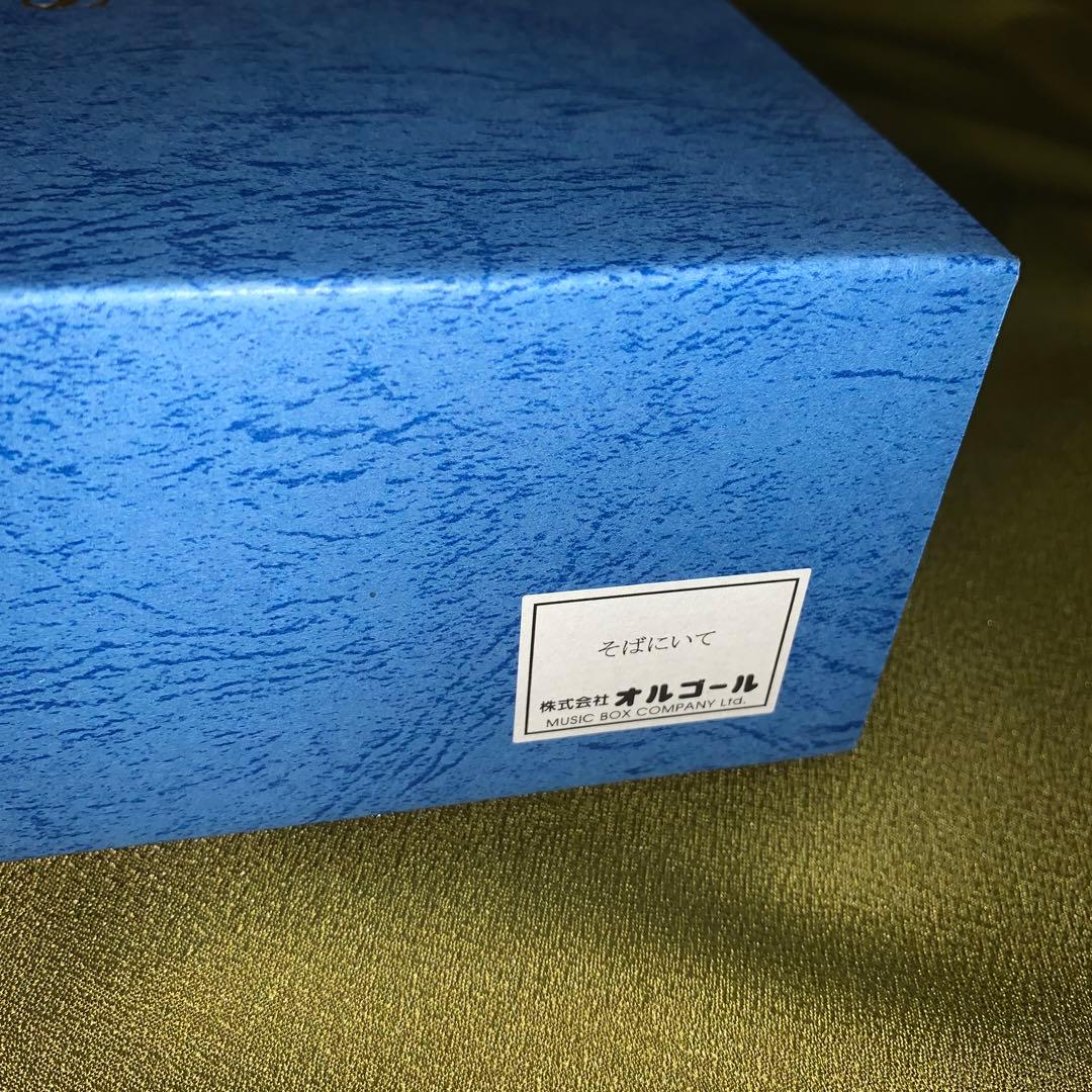 【美品!】オルフェウス シリンダー式オルゴール 30弁 共箱付 そばにいて