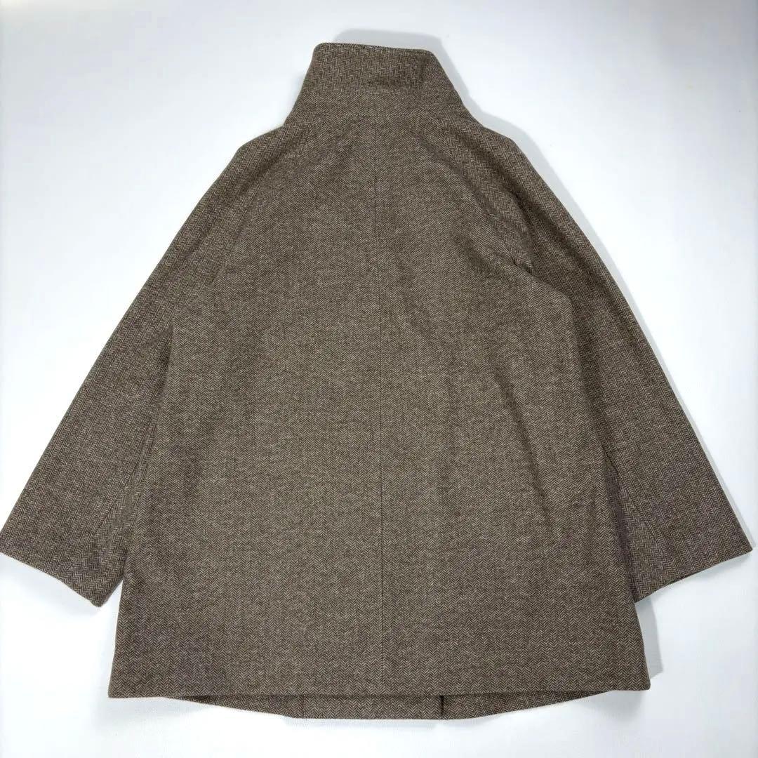 新品タグ付 グローバルワーク カロヤカSTRエリ2WAYコート チンタブ L