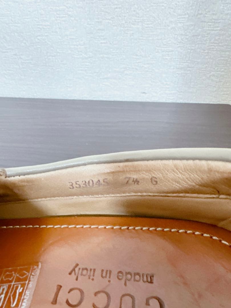 GUCCI デッキシューズ　7 1/2