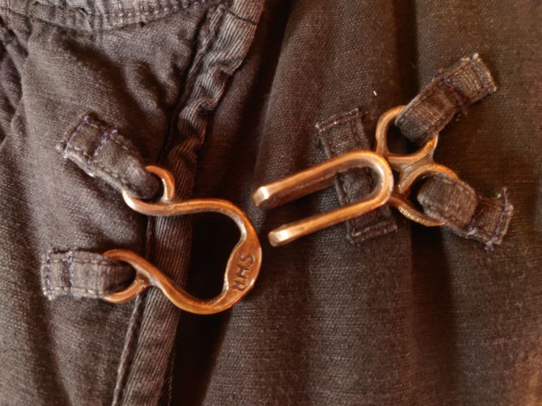 SHARE SPIRIT モッズコート スミクロ　ボア襟