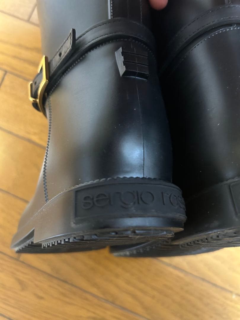 専用Sergio Rossi セルジオロッシ レインブーツ 38
