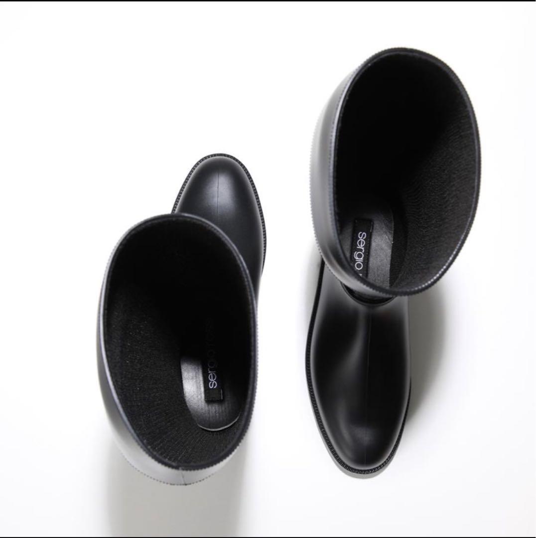 専用Sergio Rossi セルジオロッシ レインブーツ 38