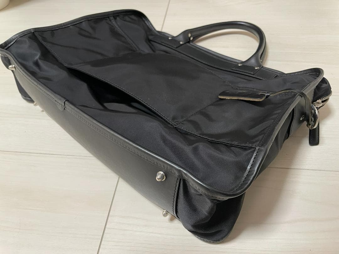 【美品】フェリージ Felisi ビジネスバッグ 1772/DS ブラック