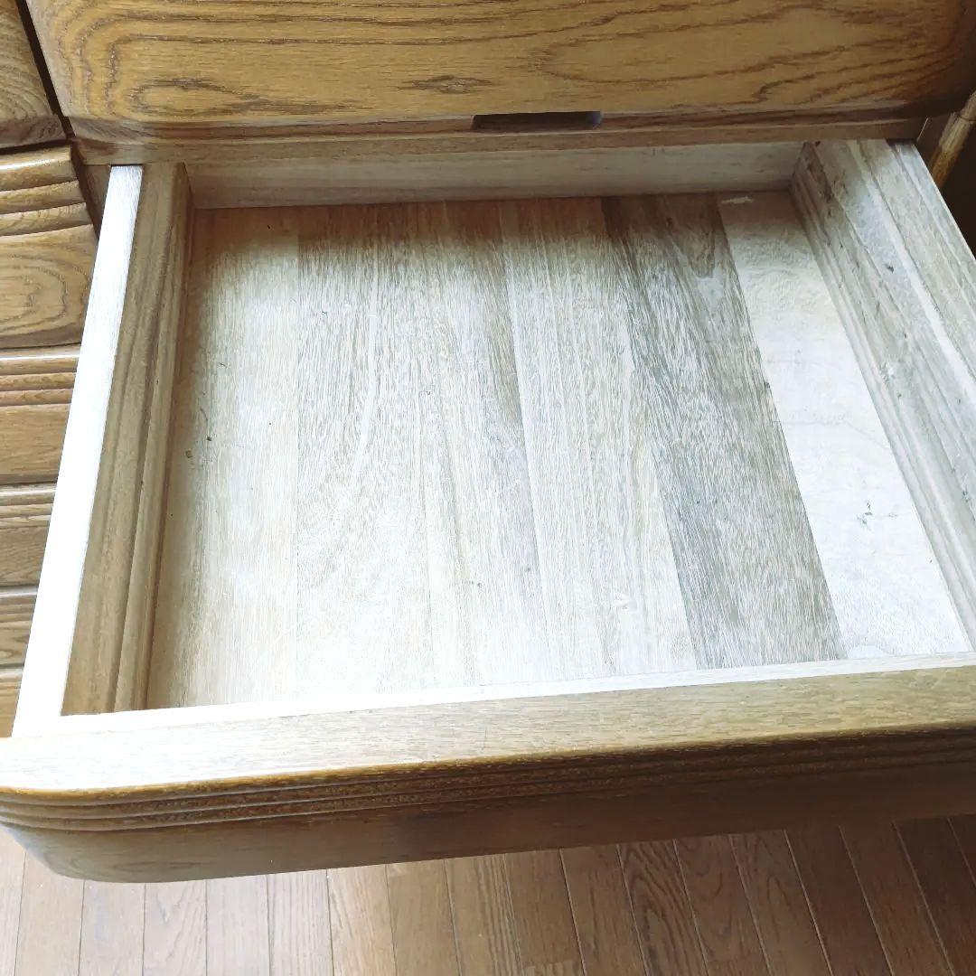 府中家具和箪笥　全面天然ナラ材　内側総桐