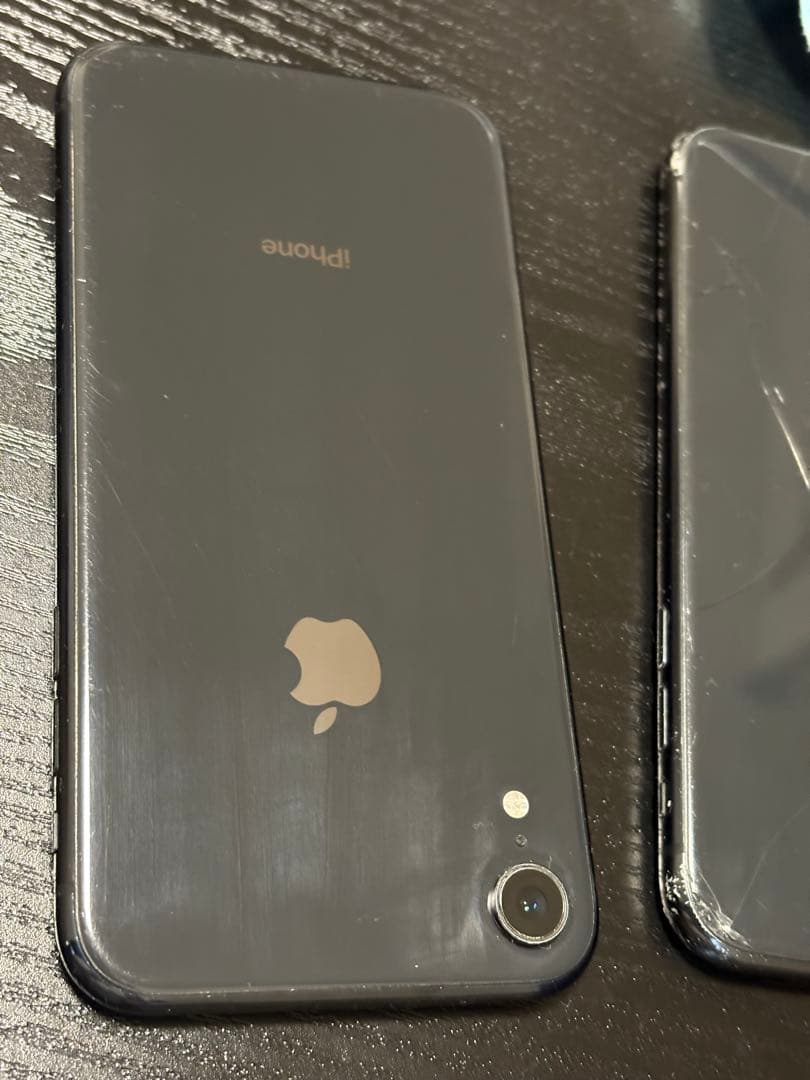 iPhone XR スマートフォン本体 ブラック　2台まとめ売り