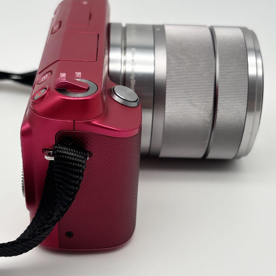 SONY NEX-3 赤 ミラーレス一眼カメラ