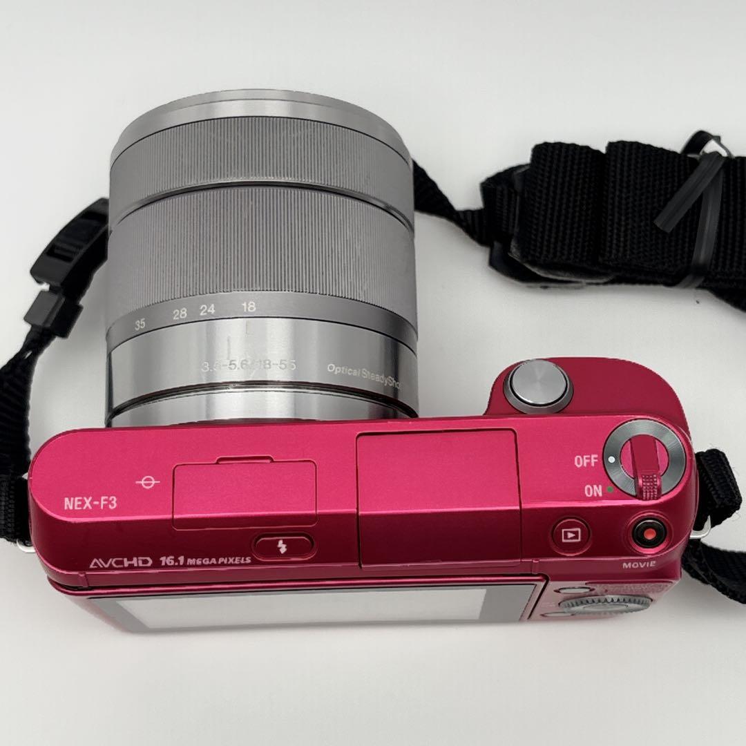 SONY NEX-3 赤 ミラーレス一眼カメラ