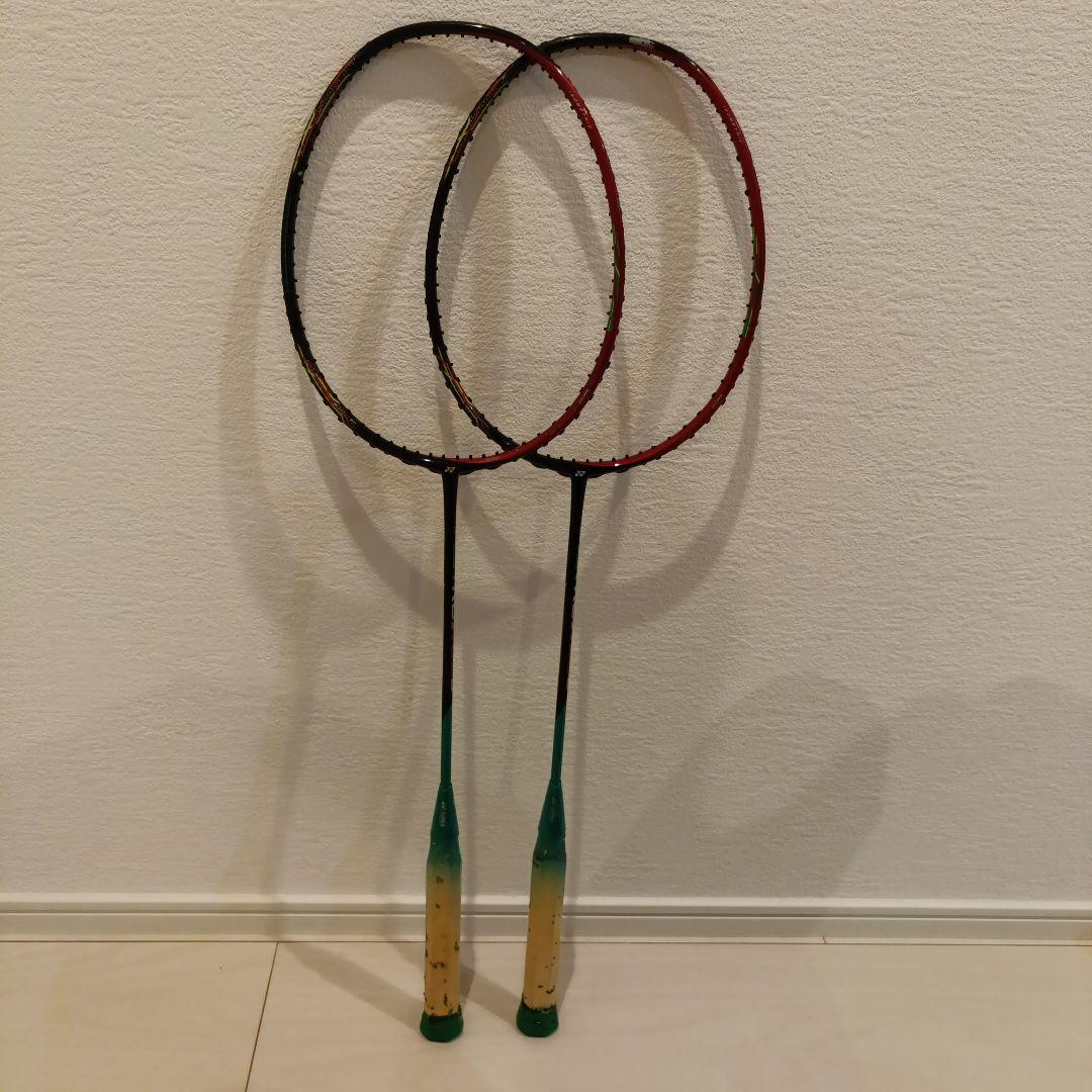 ASTROX 88D バドミントンラケット 2本セット