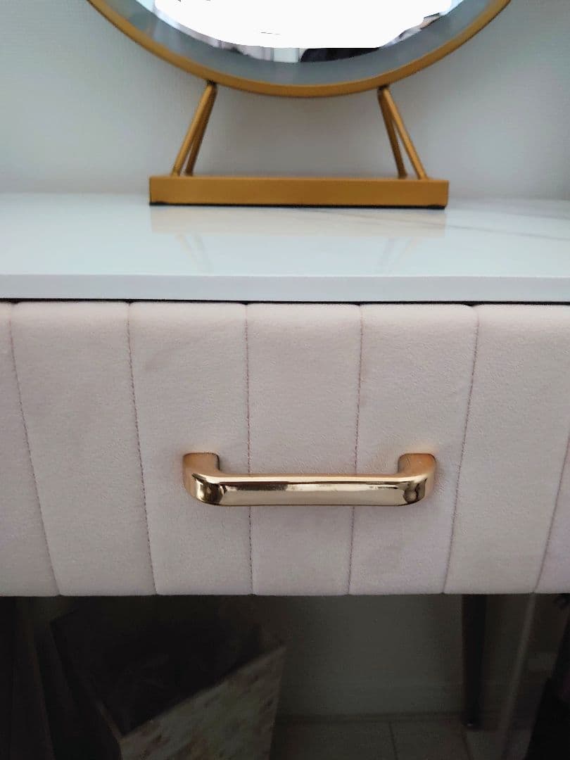 ドレッサー　大理石柄