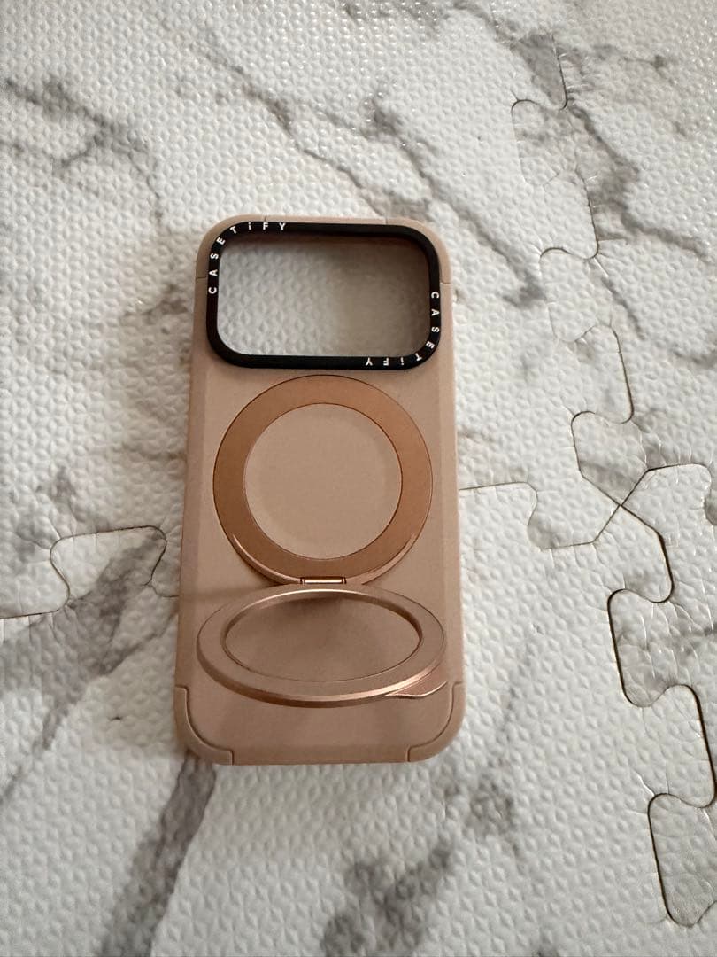 CASETIFY iPhone17Proケース マグネットリング付き