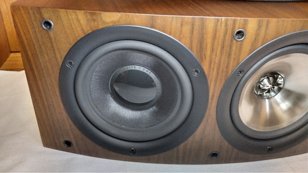 突板仕様 KEF Q Series iQ60c ワンオーナー センタースピーカー