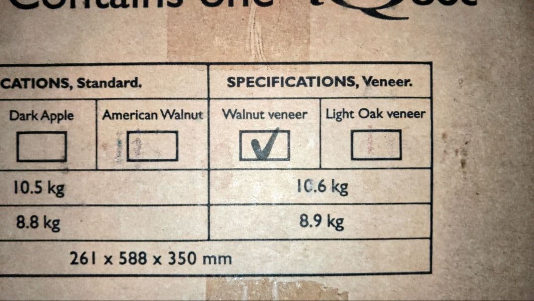 突板仕様 KEF Q Series iQ60c ワンオーナー センタースピーカー